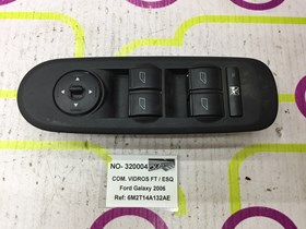 Comando de Vidros Frt / Esq Ford Galaxy de 2006 - Ref OEM :  6M2T14A132AE